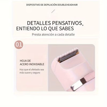 DEPILADORA FACIAL ELECTRICA 2 EN 1