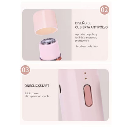 DEPILADORA FACIAL ELECTRICA 2 EN 1