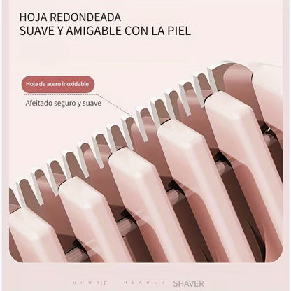 DEPILADORA FACIAL ELECTRICA 2 EN 1